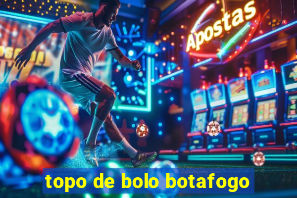 topo de bolo botafogo